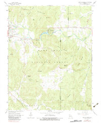 Lake Killarney 1968 topographic map thumbnail