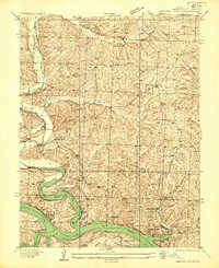 Lakeview Heights 1936 topographic map thumbnail
