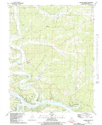 Lakeview Heights 1983 topographic map thumbnail