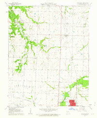 Lamar North 1962 topographic map preview