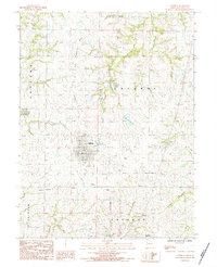 Lathrop 1984 topographic map thumbnail