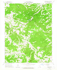Lawrenceton 1964 topographic map thumbnail