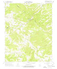 Lawrenceton 1964 topographic map thumbnail