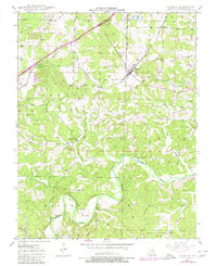 Leasburg 1948 topographic map thumbnail