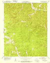 Lewis Hollow 1951 topographic map thumbnail