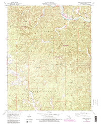 Lewis Hollow 1951 topographic map thumbnail