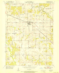 Lewistown 1951 topographic map thumbnail