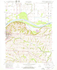 Lexington East 1949 topographic map thumbnail