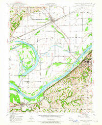 Lexington West 1949 topographic map thumbnail