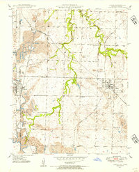 Liberal 1948 topographic map preview