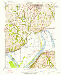 Liberty 1935 topographic map thumbnail
