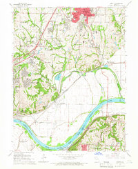 Liberty 1965 topographic map thumbnail