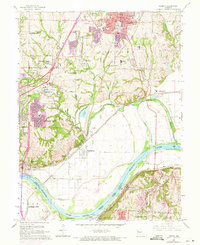 Liberty 1965 topographic map thumbnail