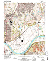 Liberty 1990 topographic map thumbnail