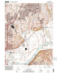 Liberty 1996 topographic map thumbnail