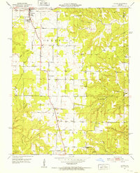 Licking 1951 topographic map thumbnail