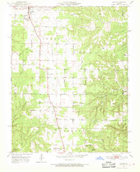 Licking 1951 topographic map thumbnail