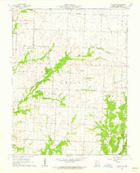 Lincoln NW 1961 topographic map thumbnail
