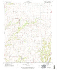 Lincoln NW 1961 topographic map thumbnail