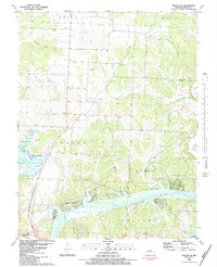 Lincoln SE 1983 topographic map thumbnail