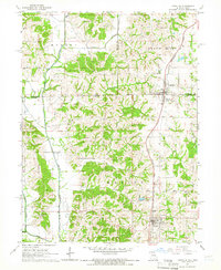 Lineville topographic map thumbnail