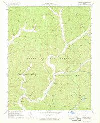 Loggers Lake 1967 topographic map preview