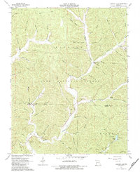 Loggers Lake 1967 topographic map thumbnail