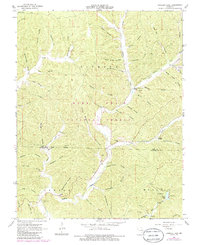 Loggers Lake 1967 topographic map thumbnail
