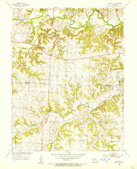 Longwood 1953 topographic map thumbnail