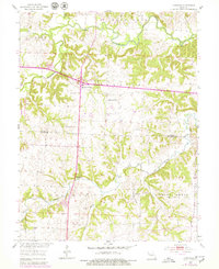 Longwood 1953 topographic map thumbnail