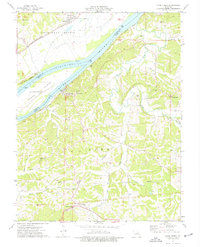 Loose Creek 1975 topographic map thumbnail