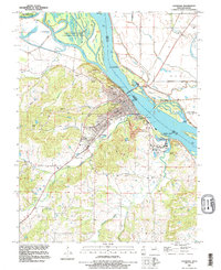 Louisiana 1991 topographic map thumbnail