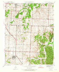Lowry City 1941 topographic map thumbnail