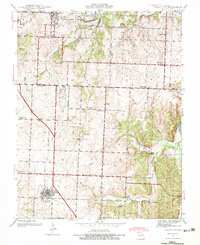 Lowry City 1941 topographic map thumbnail