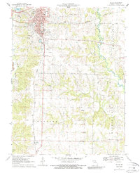 Macon 1971 topographic map thumbnail