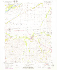 Malta Bend 1953 topographic map thumbnail