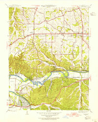 Manchester 1945 topographic map thumbnail