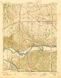 Manchester 1947 topographic map thumbnail