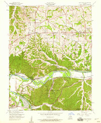 Manchester 1954 topographic map thumbnail