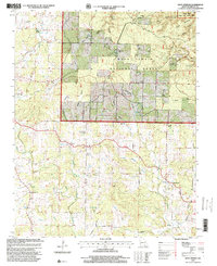 Many Springs 1997 topographic map thumbnail