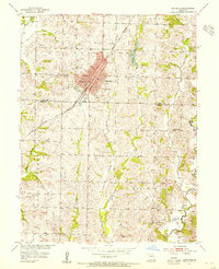 Marceline 1953 topographic map thumbnail