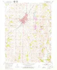 Marceline 1953 topographic map thumbnail
