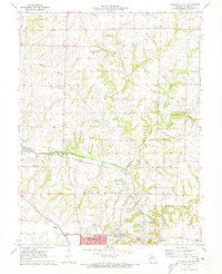 Marshall North 1971 topographic map thumbnail