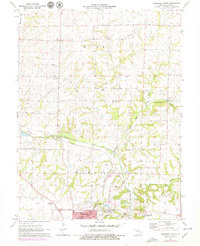 Marshall North 1971 topographic map thumbnail