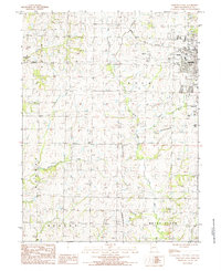 Maryville West 1984 topographic map thumbnail