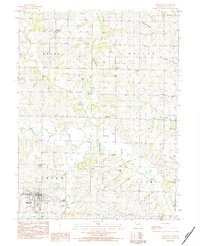 Maysville 1983 topographic map thumbnail