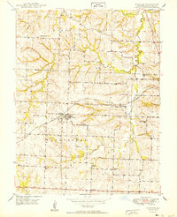 Mayview 1950 topographic map preview