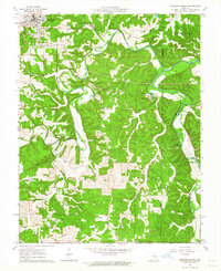 Meramec Spring topographic map thumbnail