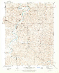 Meramec State Park 1934 topographic map preview