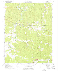 Meramec State Park 1969 topographic map thumbnail